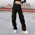 Patchwork  Pocket Baggy Jeans